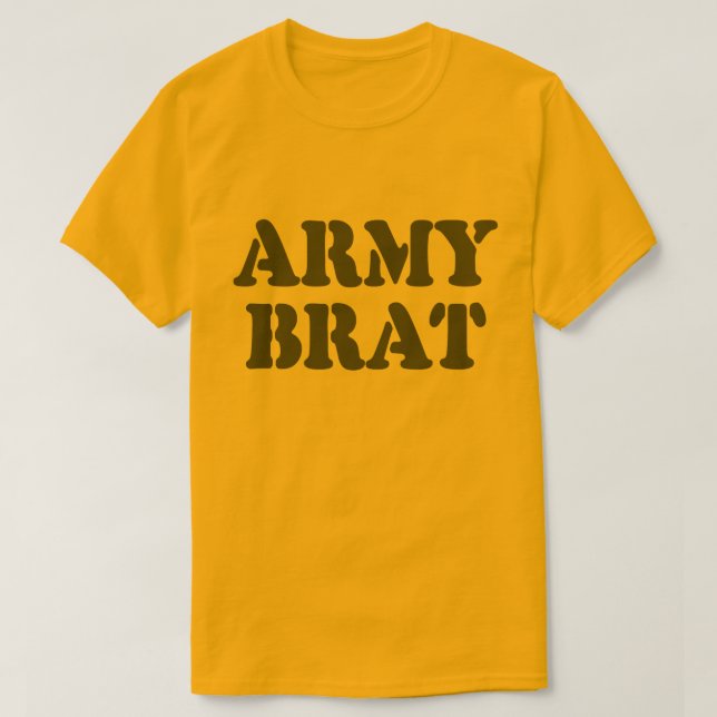 ARMY BRAT T SHIRT (Design framsida)