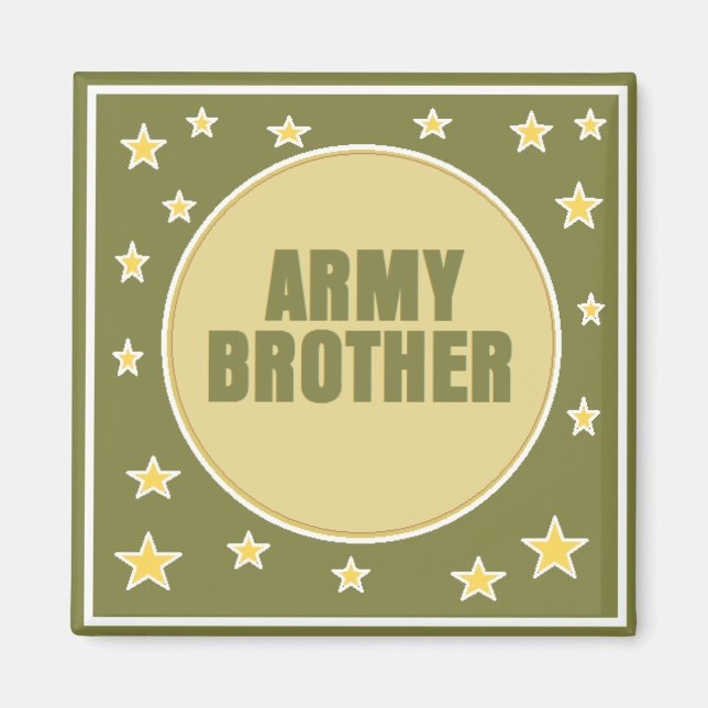 ARMY BROTHER Magnet (Framsidan)