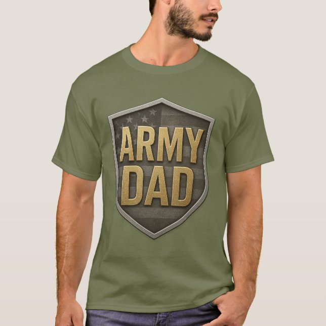 Army Dad T-shirt (Framsida)