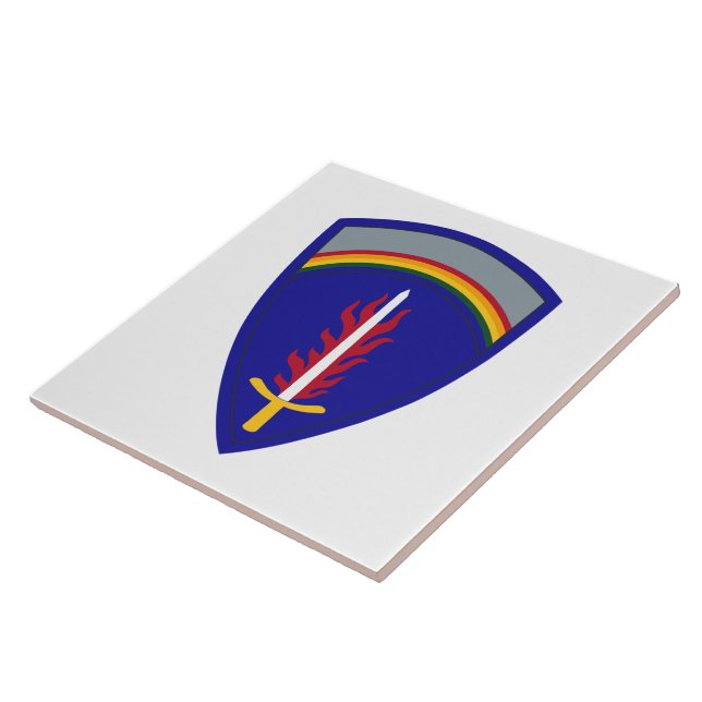 Army Europe USAREUR Insignia Kakelplatta (Sidan)