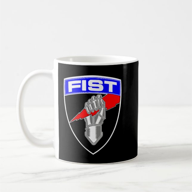 Army FIST Fire Support Team Forward Observer Artil Kaffemugg (Vänster)