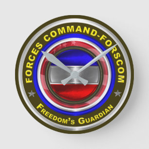 Army Forces Command-FORSCOM Minnessak Rund Klocka