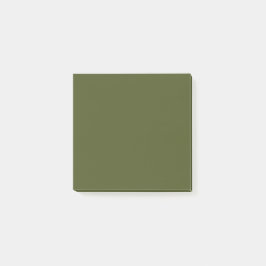 Army Green Enkel 3" x 3" Post-it Block