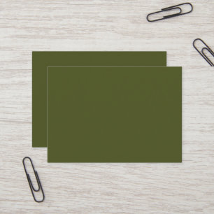 Army Green Mäktig Affärskort Visitkort
