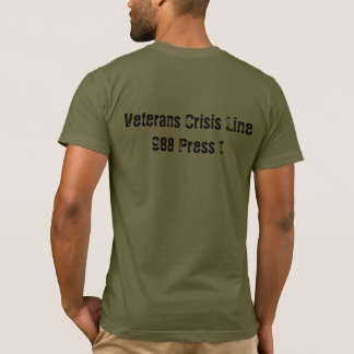 Army Green Operation Mind Shield Logotyp T-shirt