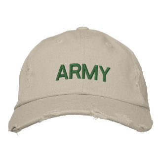 ARMY HATS BRODERAD KEPS
