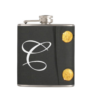 ARMY klass A: en enhetlig Dress Monogram Whiskey-k Fickplunta