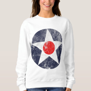 ARMY LUFT CORPS ROUNDEL US LUFT FORCE INSIGNIA T SHIRT