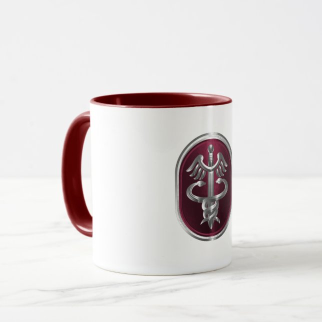 Army Medical Command Kaffe Mugg (Framsida vänster)