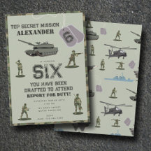 Army Military Camouflage Green Camo Birthday