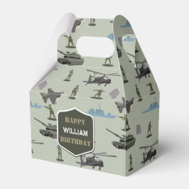 Army Military Camouflage Green Camo Birthday Presentaskar