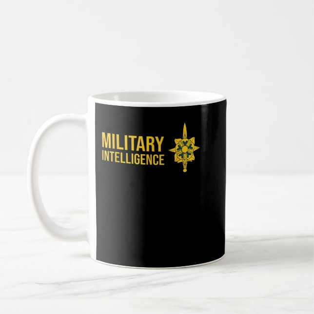 ARMY MILITARY INTELLIGENCE CORPS US USA  KAFFEMUGG (Vänster)