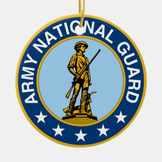 Army_National_Guard_logo Julgransprydnad Keramik (Framsidan)