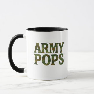 "ARMY POPS" Kamouflage Mugg | Militärpappa Farfar