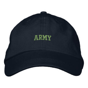 Army Premium Veteraner Grundläggande Justerbar Mar Broderad Keps