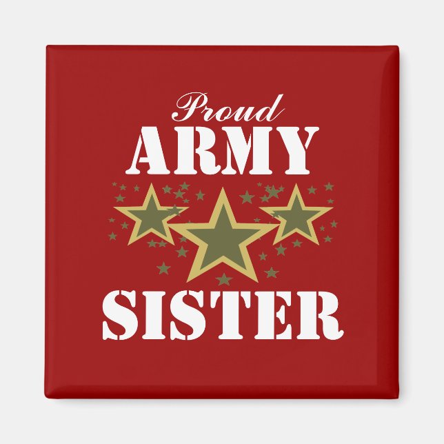 ARMY SISTER MAGNET (Framsidan)