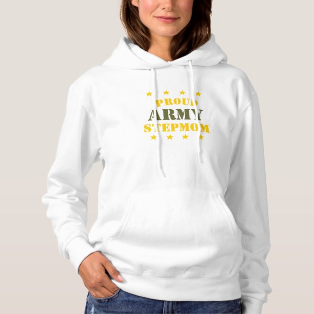 ARMY STEPMOM SWEATSHIRT T-SHIRT (Framsida)