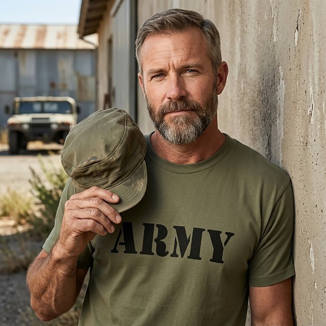 ARMY T-Shirt - Anpassa Färg Tee (Skapare uppladdad)