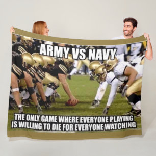 ARMY vs. NAVY Fleecefilt