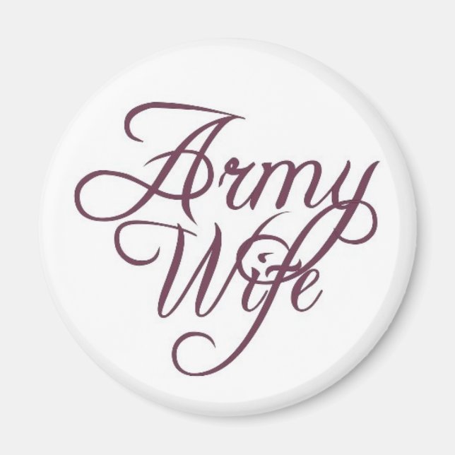 Army wife magnet (Framsidan)