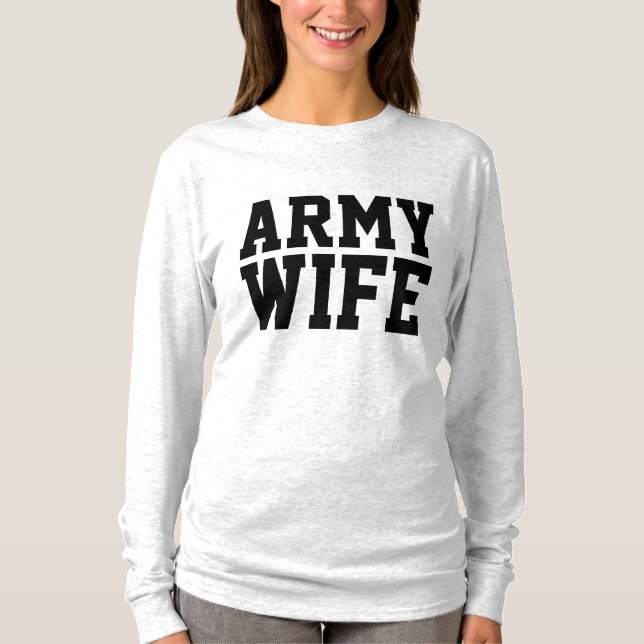 ARMY WIFE T-shirts (Framsida)