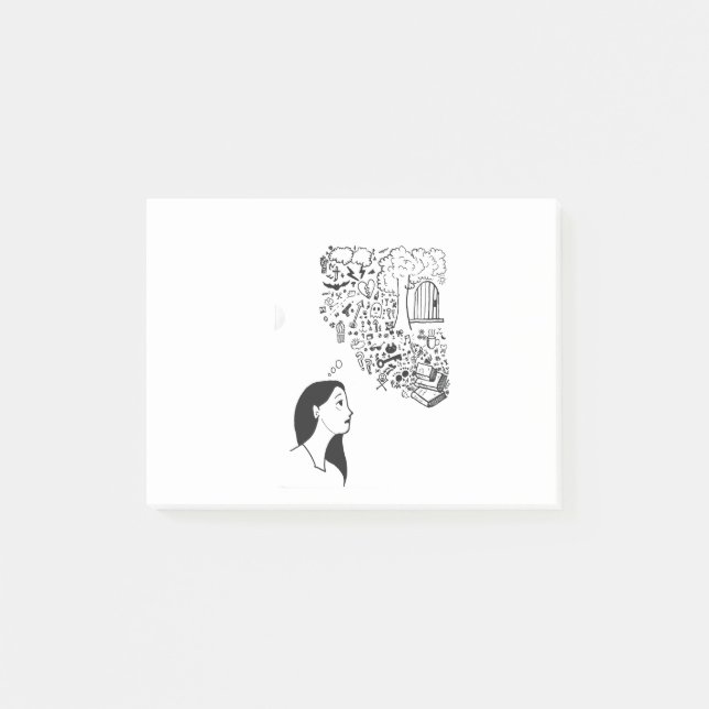 Arnabas Overthinking Post-it Block (Framsida)
