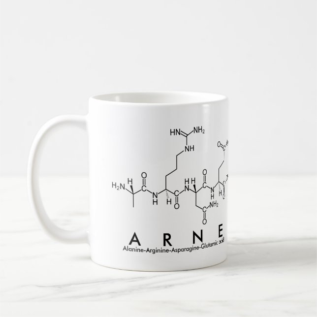 Arne peptide namn mugg (Vänster)