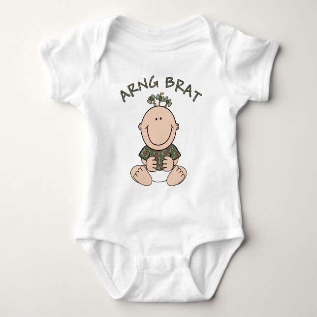 ARNG Brat (flicka) T Shirt (Framsida)