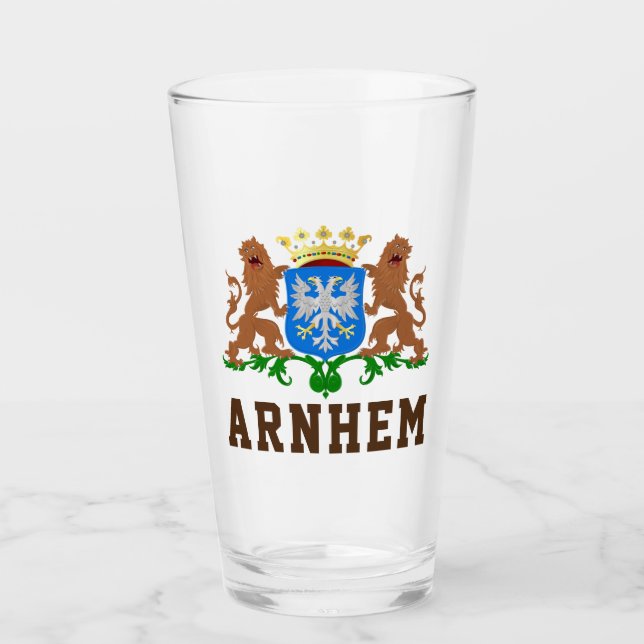 Arnhem jackat av arm, Nederländerna Glaskopp (Framsida)