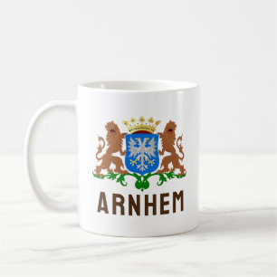 Arnhem jackat av arm, Nederländerna Kaffemugg