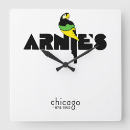 Arnie's Restaurant, 1050 N. State St., Chicago, IL Fyrkantig Klocka