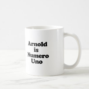 Arnold är Numero Uno Kaffemugg