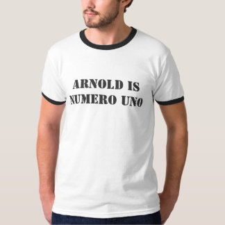 ARNOLD ÄR NUMERO-UNO T-SHIRT