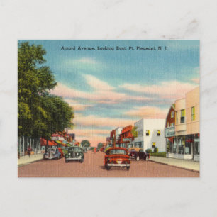 Arnold Avenue, Pt. Pleasant New jersey Vykort