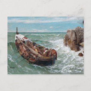 Arnold Böcklin Odysseus och Polyphemus Vykort