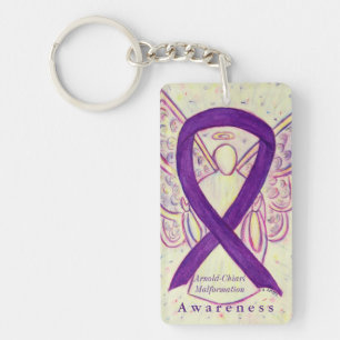 Arnold-Chiari Malformation Awareness Ribbon Chain