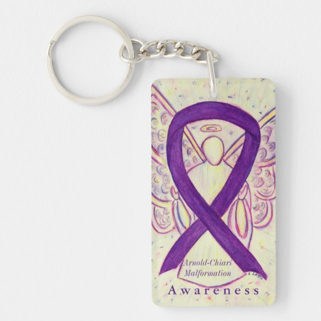 Arnold-Chiari Malformation Awareness Ribbon Chain (Framsidan)