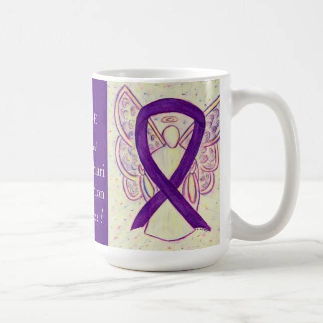 Arnold-Chiari Malformation Awareness Ribbon Mugg (Höger)