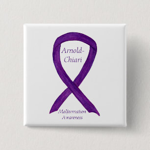 Arnold-Chiari Malformation Awareness Ribbon Pin Knapp