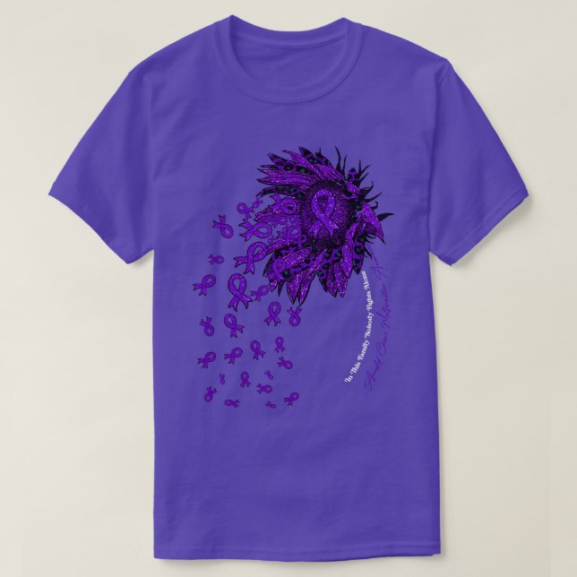 Arnold Chiari Malformation Awareness Solros nob T Shirt (Design framsida)