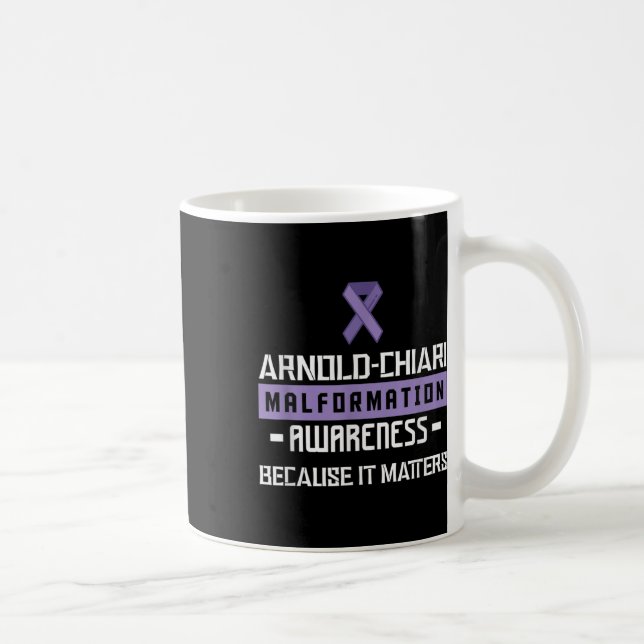 Arnold Chiari Malformation Warrior S Awareness Kaffemugg (Höger)