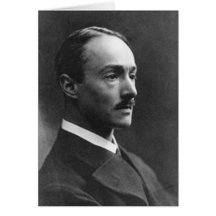Arnold Henry vilda Landor Hälsningskort