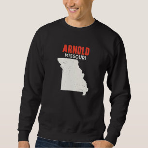 Arnold Missouri USA Stat Amerika Resa Missouria Lång Ärmad Tröja