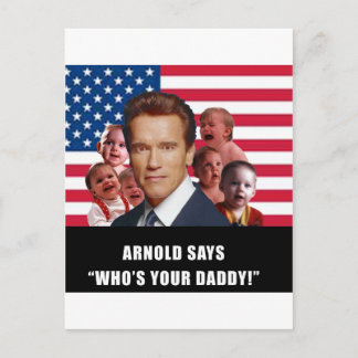 Arnold Says Vykort