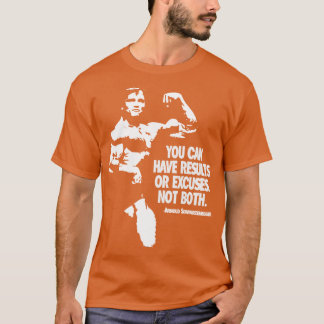 Arnold Schwarzenegger Motiverande T Shirt