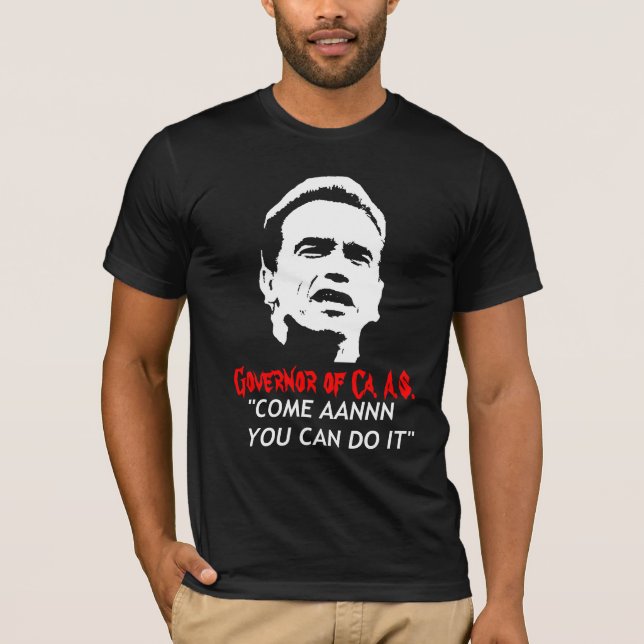 ARNOLD SCHWARZENEGGER T-TRÖJA TEE SHIRT (Framsida)