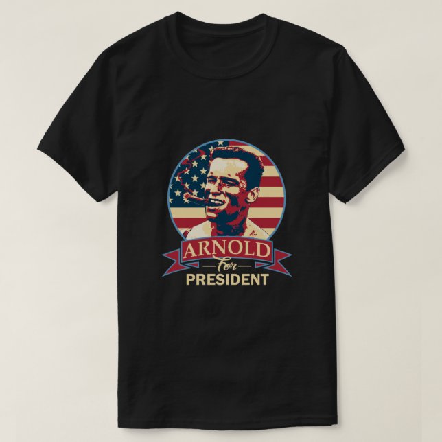 Arnold till president Essential T Shirt (Design framsida)