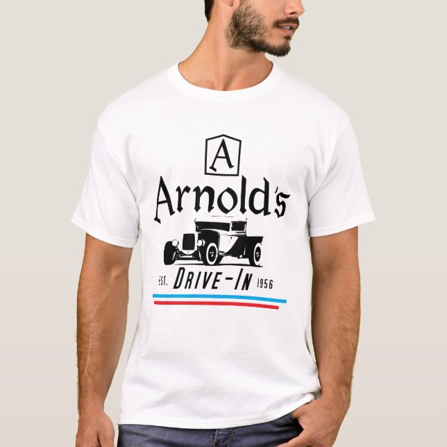 Arnolds drev i T-skjorta T-shirt (Framsida)
