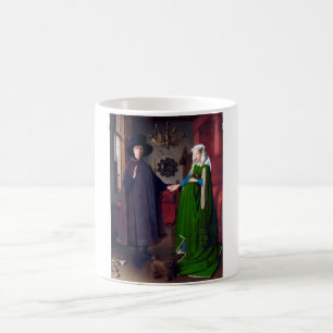 Arnolfini Porträtt, Jan van Eyck Kaffemugg