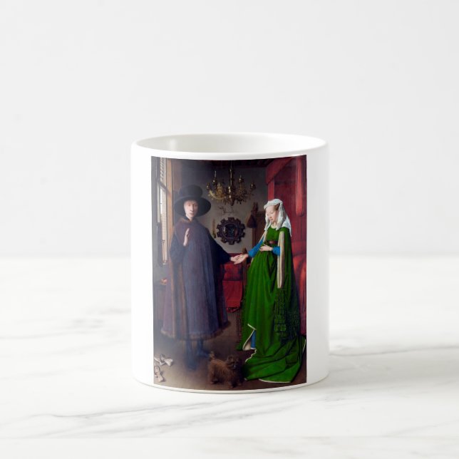 Arnolfini Porträtt, Jan van Eyck Kaffemugg (Center)